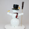 Räuchermann Schneemann mit Zylinder