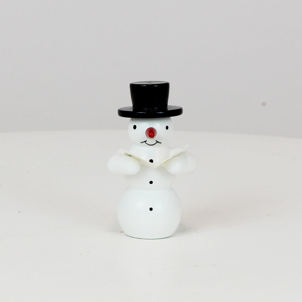 Schneemann mit Notenblatt