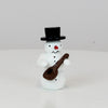 Schneemann mit Mandoline