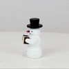 Schneemann mit Akkordeon
