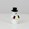 Schneemann mit Akkordeon