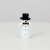 Schneemann mit Mundharmonika