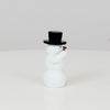 Schneemann mit Mundharmonika