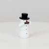Schneemann mit Mundharmonika