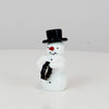 Schneemann mit Tamburin