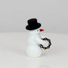 Schneemann mit Tamburin