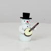 Schneemann mit Banjo