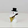 Schneemann mit E-Gitarre