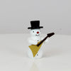 Schneemann mit E-Gitarre
