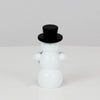 Schneemann mit Hufeisen