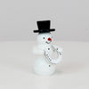 Schneemann mit Hufeisen