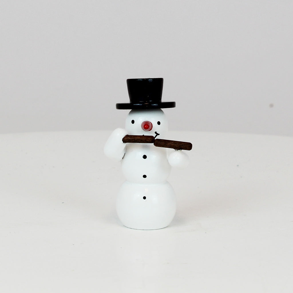 Schneemann mit Klanghölzern