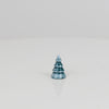 Deko-Ringbaum Grün-Weiß, glänzend – 2,5 cm
