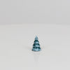 Deko-Ringbaum Grün-Weiß, glänzend – 2,5 cm