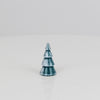 Deko-Ringbaum Grün-Weiß, glänzend – 3,5 cm