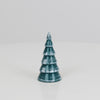 Deko-Ringbaum Grün-Weiß, glänzend – 5,5 cm