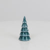 Deko-Ringbaum Grün-Weiß, glänzend – 5,5 cm