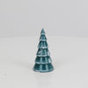 Deko-Ringbaum Grün-Weiß, glänzend – 5,5 cm