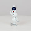 Schneemann Schlittschuhläufer