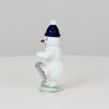 Schneemann Schlittschuhläufer