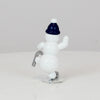 Schneemann Schlittschuhläufer