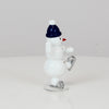 Schneemann Schlittschuhläufer